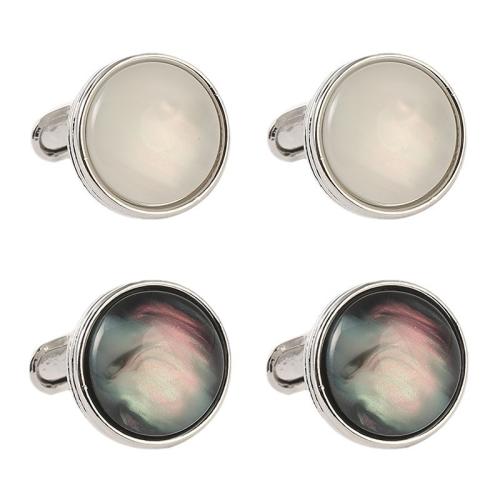 Zinc Alloy Cufflinks, with Cats Eye, for man 