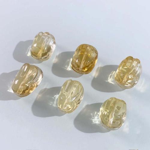 Cristal en jaune naturelles, perles de citrine, lapin, DIY & normes différentes pour le choix, Jaune, Vendu par PC