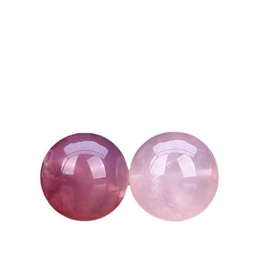 Perles en Quartz Rose naturel, Rond, DIY & normes différentes pour le choix, Vendu par PC