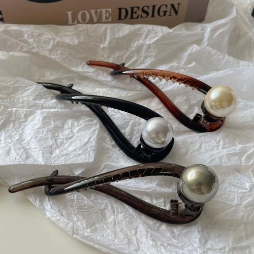 Haarspange, Harz, mit Kunststoff Perlen & Acryl, handgemacht, für Frau, keine, verkauft von PC