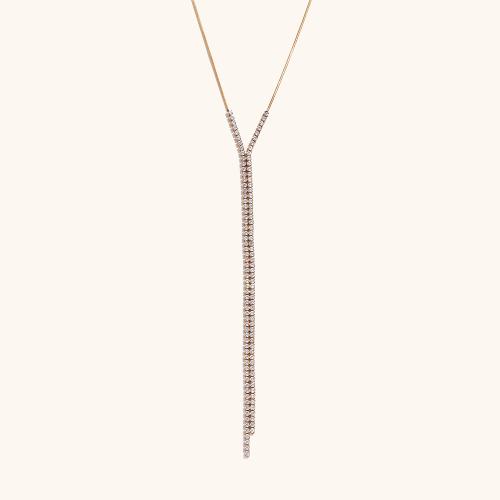 Cubic Zirconia Stainless Steel Necklace, 304 Stainless Steel, with 5cm extender chain, 18K gold plated, fashion jewelry & micro pave cubic zirconia & for woman, golden Approx 40 cm 