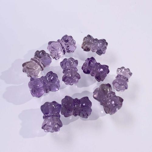 Perles améthystes Naturelles, améthyste, fleur, DIY, violet, 16mm, Vendu par PC
