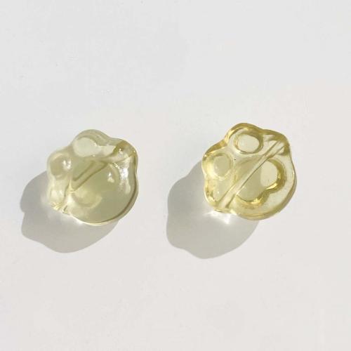 Cristal en jaune naturelles, perles de citrine, fleur, DIY, Jaune, aboutuff1a11-13mm, Vendu par PC