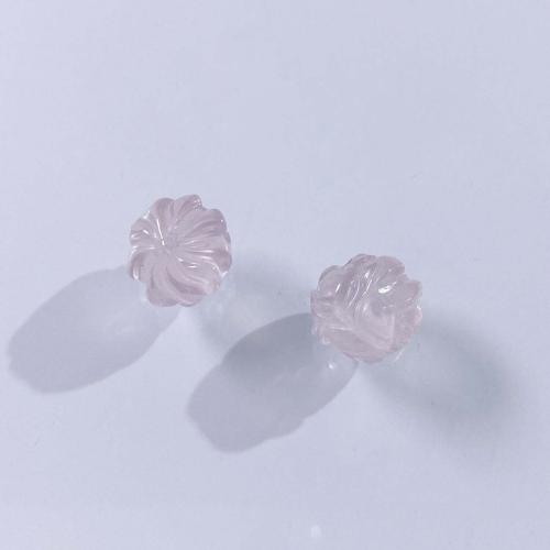 Natural Rose Quartz Beads, DIY, pink, 12mm 