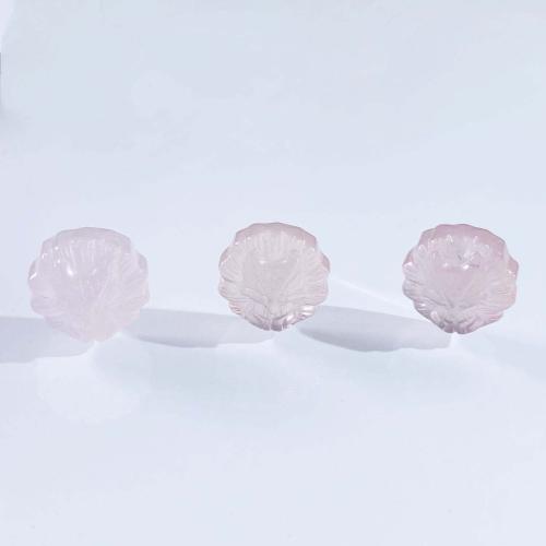 Perles en Quartz Rose naturel, renard, DIY, rose, 16mm, Vendu par PC