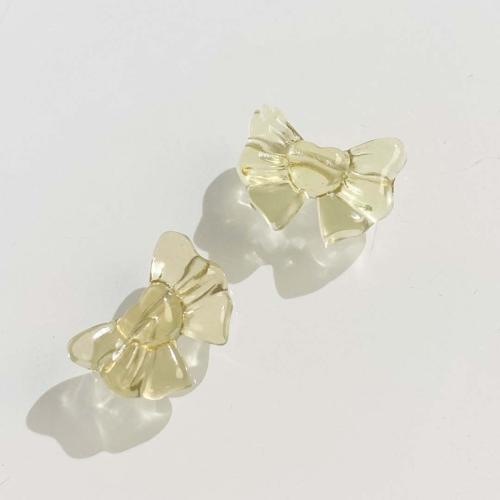 Cristal en jaune naturelles, perles de citrine, Noeud papillon, DIY, Jaune Vendu par PC