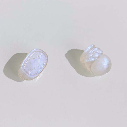 Лунный камень бисер, Голубой лунный камень, Сказочный Дикий Зверь, DIY & разный размер для выбора, продается PC