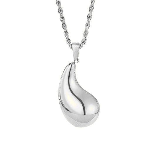 Titanium Steel Jewelry Necklace, with 5CM extender chain, plated, for woman Approx 40 cm 