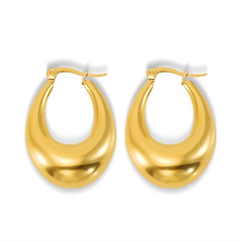 Titanium Steel Earrings, Vacuum Ion Plating, for woman 