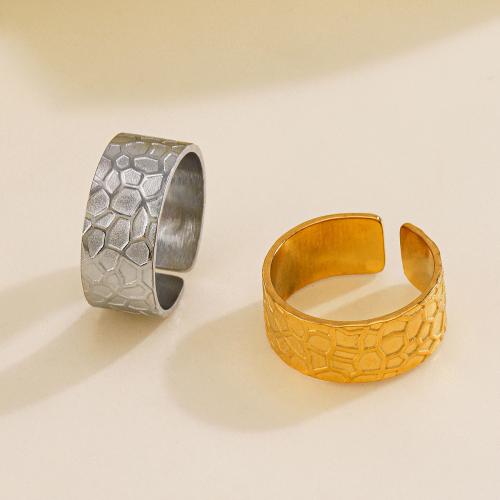 Edelstahl Fingerring, 304 Edelstahl, Modeschmuck & für Frau, keine, diameter 17mm, verkauft von PC