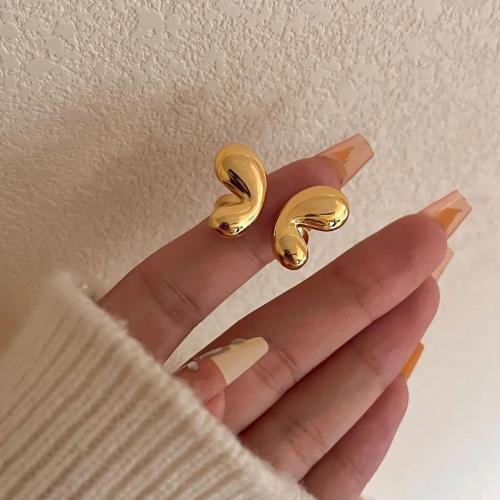 Stainless Steel Finger Ring, 304 Stainless Steel, gold color plated, fashion jewelry, golden 