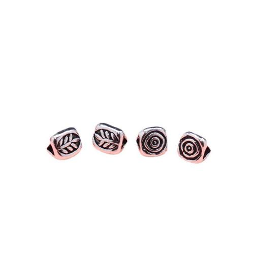 Perles intercalaires en argent , argent sterling 925, DIY & styles différents pour le choix, couleur originale Environ 1.2mm, Vendu par PC