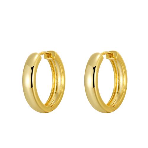 Brass Huggie Hoop Earring, fashion jewelry & for woman 