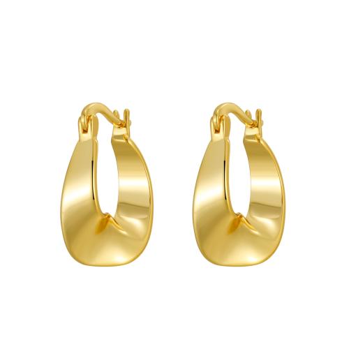 Brass Huggie Anneau d'oreille, laiton, bijoux de mode & pour femme, plus de couleurs à choisir Vendu par paire[