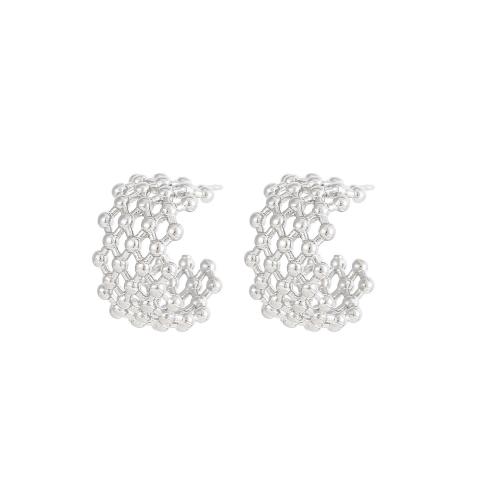 Edelstahl Stud Ohrring, 304 Edelstahl, Vakuum-Ionen-Beschichtung, Modeschmuck & für Frau, keine, 20mm, verkauft von Paar