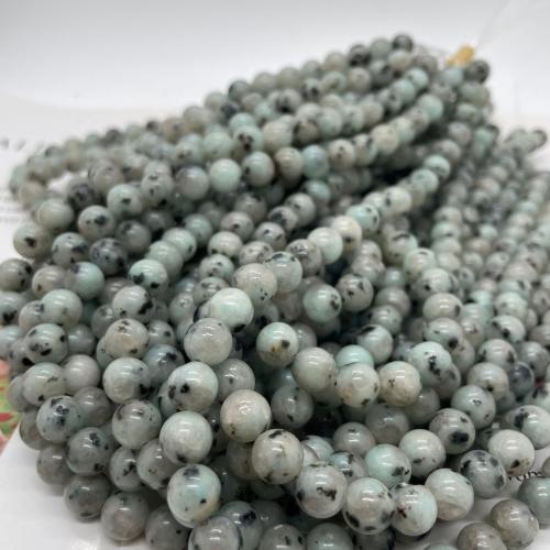 Lotus Jaspis Perlen, Lotos Jaspis, rund, DIY & verschiedene Größen vorhanden, Länge:ca. 38 cm, verkauft von Strang