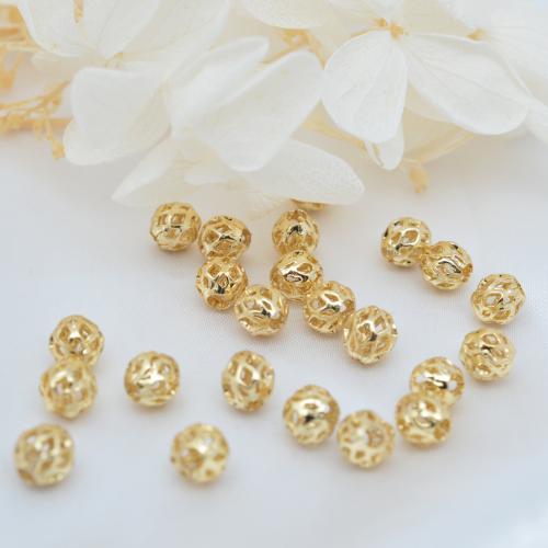 Weinlese Messing Perlen, plattiert, DIY & verschiedene Größen vorhanden, keine, 100PCs/Tasche, verkauft von Tasche