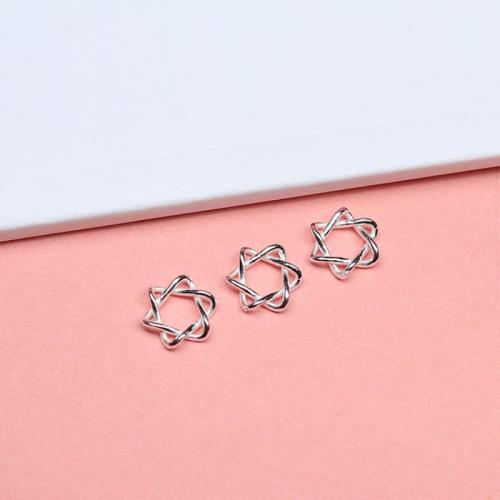 Sterling Silver Spacer Beads, 925 Sterling Silver, DIY, silver color, 10mm Approx 5mm 