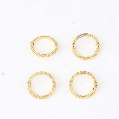 Brass Frame Beads, gold color plated, DIY 