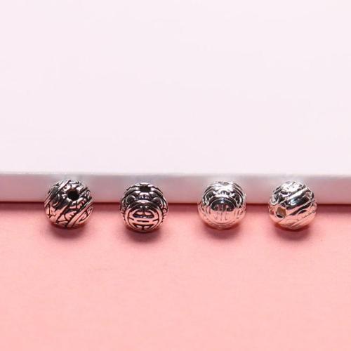 Sterling Silver Spacer Beads, 925 Sterling Silver, DIY 6mm Approx 1mm 