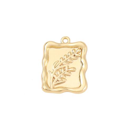 Brass Jewelry Pendants, real gold plated, DIY 