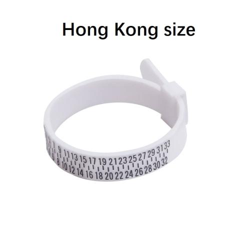 Ring Sizer Tool, Plastic Approx 11.5 cm [
