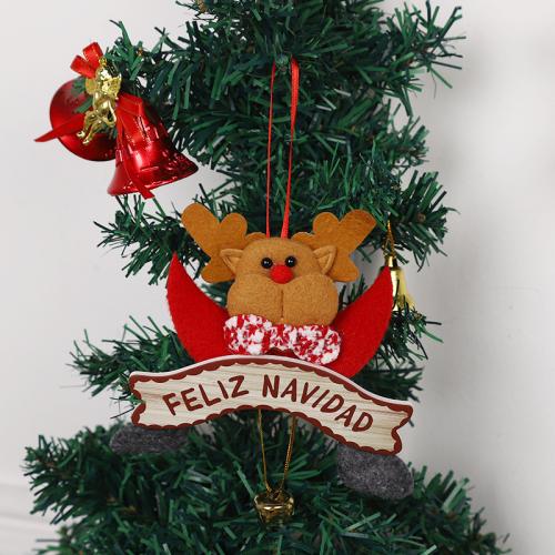 Christmas Hanging Decoration, Napped Fabric, with Iron 