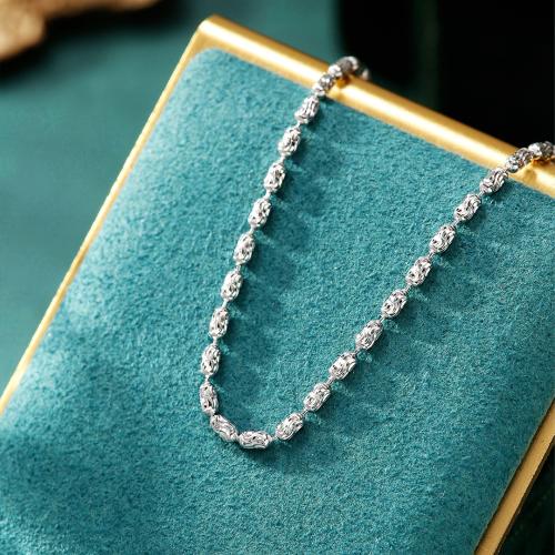 Стерлинговое серебряное ожерелье ювелирного изделия , 925 пробы, Лазерный & ювелирные изделия моды & Мужская, длина:Приблизительно 60 см, продается PC