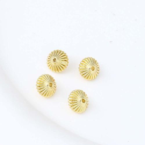 Brass Jewelry Beads, gold color plated, DIY 