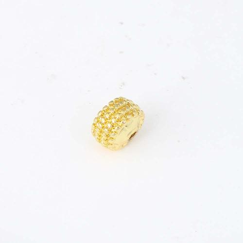 Weinlese Messing Perlen, goldfarben plattiert, DIY, 9.5x9.4x7.2mm, verkauft von PC
