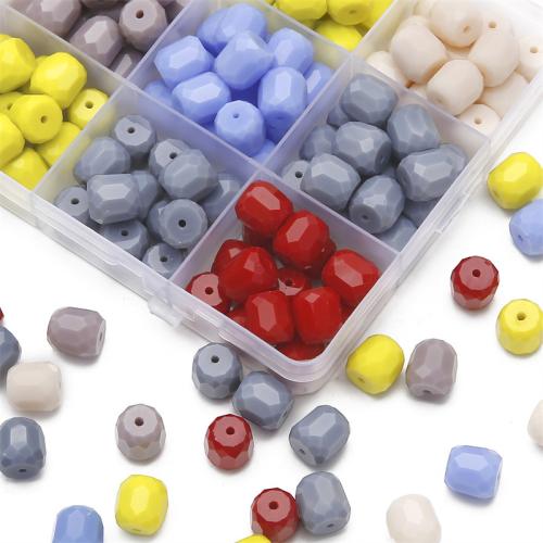 Plaqué Perles de verre, DIY, plus de couleurs à choisir Environ 1mm Vendu par sac
