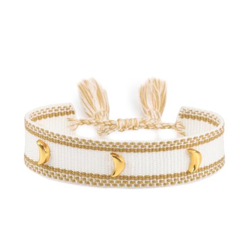 Friendship Bracelets, Polyester, with Zinc Alloy, embroidered & for woman cm 