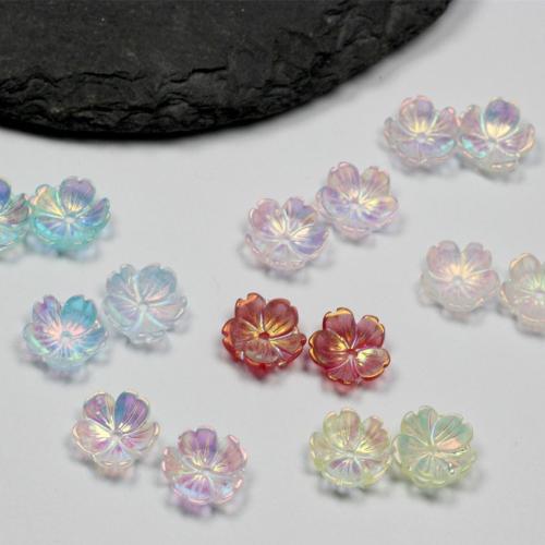 Harz Perlkappen, Blume, DIY, keine, 10mm, 100PCs/Tasche, verkauft von Tasche[