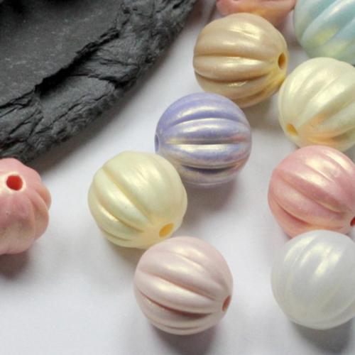 Miracle Acryl Perlen, DIY, gemischte Farben, 11mm, 50PCs/Tasche, verkauft von Tasche