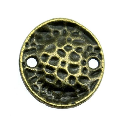 connecteur de charme en alliage de Zinc  , Plaqué de couleur de bronze antique, DIY & boucle de 1/1 Vendu par PC