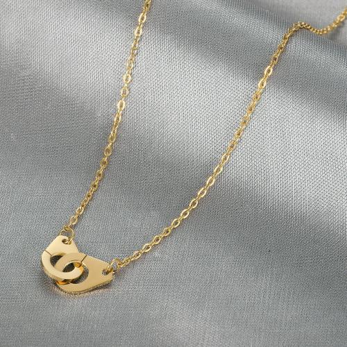 Titan Schmuck Halskette, Titanstahl, Handschelle, plattiert, für Frau, keine, Länge:45-50 cm, verkauft von PC