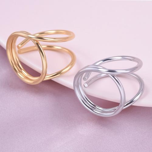 Stainless Steel Finger Ring, 304 Stainless Steel, plated, fashion jewelry 22mm 