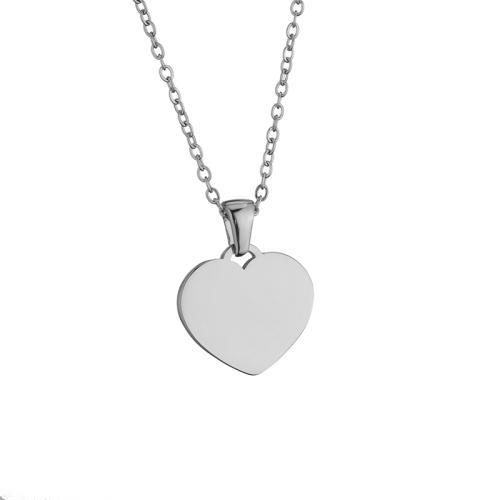 Titanium Steel Jewelry Necklace, polished, for woman 