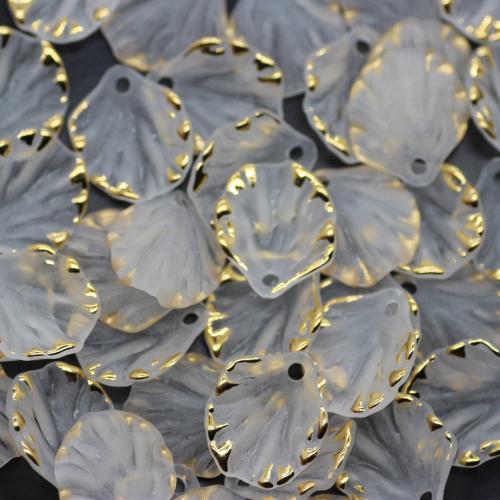 Acrylic Jewelry Pendant, petals, DIY 