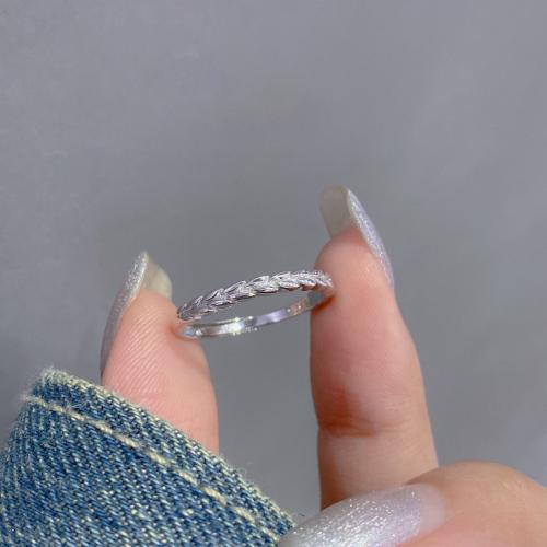 925 Sterling Silver Open Finger Ring, fashion jewelry & for woman US Ring 