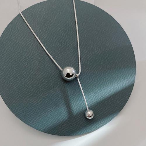 Стерлинговое серебряное ожерелье ювелирного изделия , 925 пробы, с 4cm наполнитель цепи, ювелирные изделия моды & Женский, длина:Приблизительно 40.5 см, продается PC