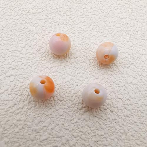 Acryl Schmuck Perlen, rund, DIY, keine, 10mm, ca. 900PCs/Tasche, verkauft von Tasche
