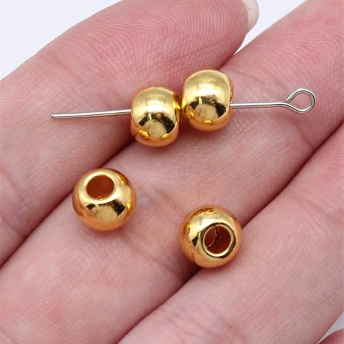 Zinc Alloy Jewelry Beads, Flat Round, plated, DIY Approx 3.3mm 