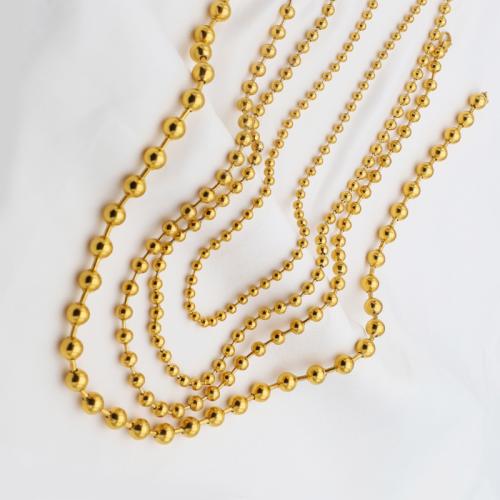 Titanstahl Halskette Gliederkette, plattiert, verschiedene Größen vorhanden & für Frau, keine, Länge:ca. 17.7 ZollInch, verkauft von PC