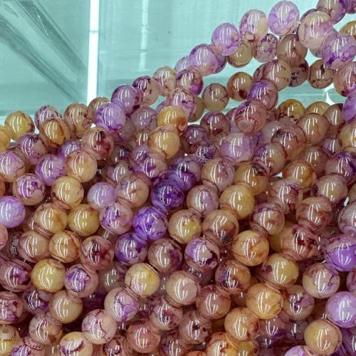 Handgefertigte Lampwork Perlen, DIY, keine, 8mm, ca. 100PCs/Strang, verkauft von Strang
