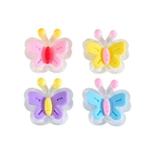 Mobile Phone DIY Decoration, Resin, Butterfly 