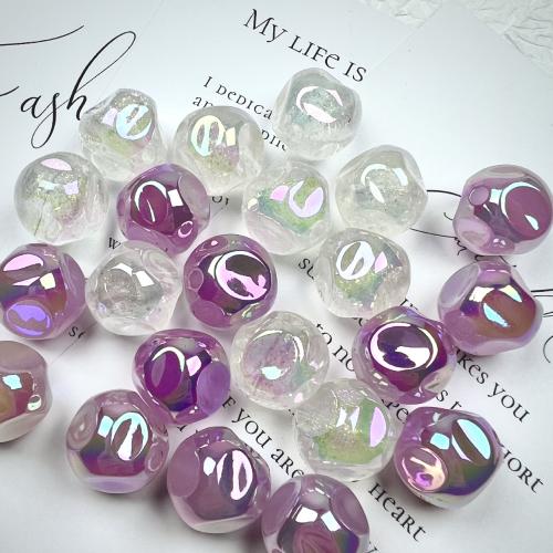 Perles Miracle acryliques, Acrylique, DIY & lumineux, Couleur aléatoire, 15mm Vendu par sac