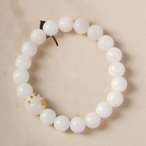 Perles en bois de Bodhi bracelet, bijoux de mode & unisexe 8cm, Vendu par PC