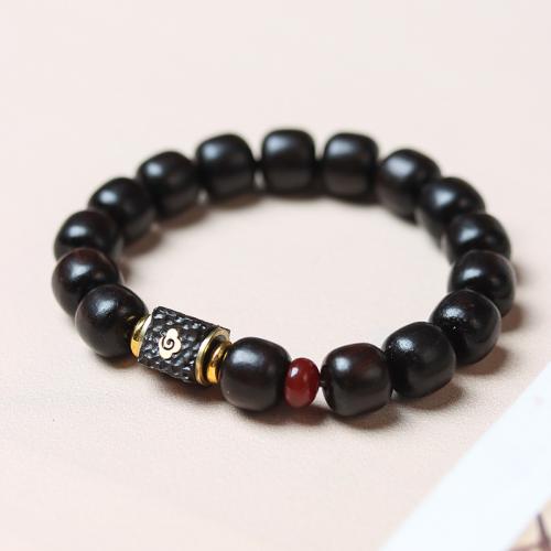 black Sandalwood bracelet, bijoux de mode & unisexe 8cm, Vendu par PC