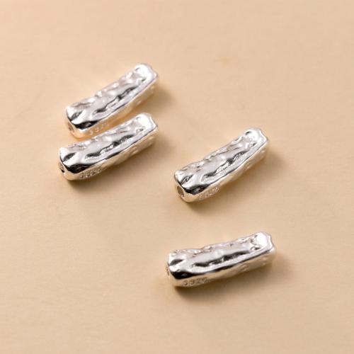 Sterling Silver Spacer Beads, 925 Sterling Silver, Geometrical Pattern, DIY, silver color Approx 1.7mm 